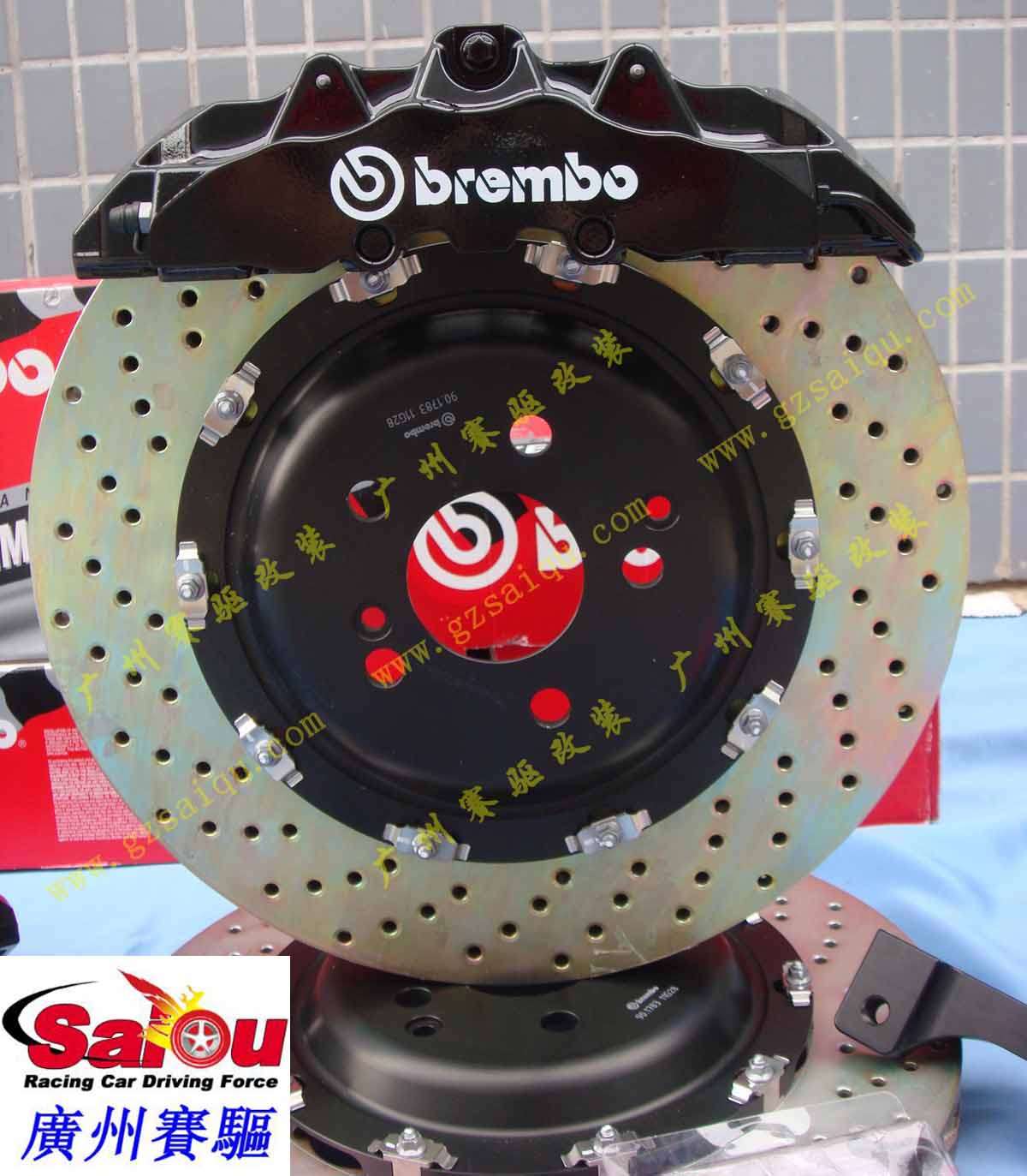 黑色BREMBO刹车套装