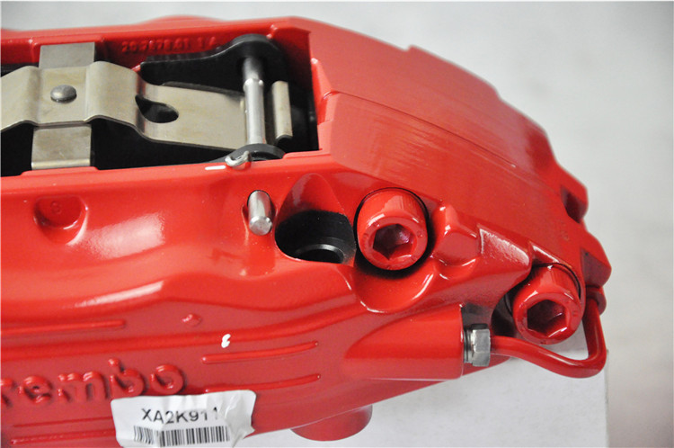 意大利原装进口BREMBO F50卡钳 brembo红色大四活塞卡钳 有多种车型套装